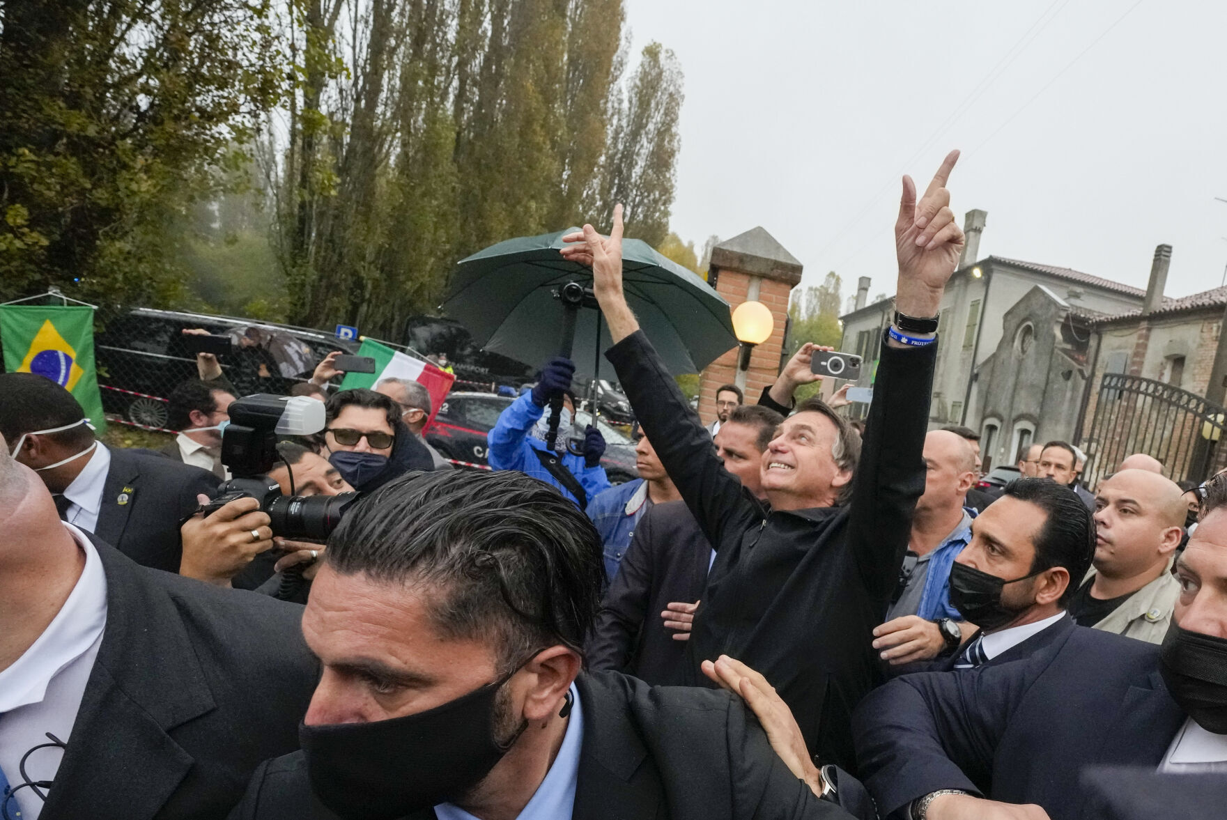 APTOPIX Italy Bolsonaro Citizenship